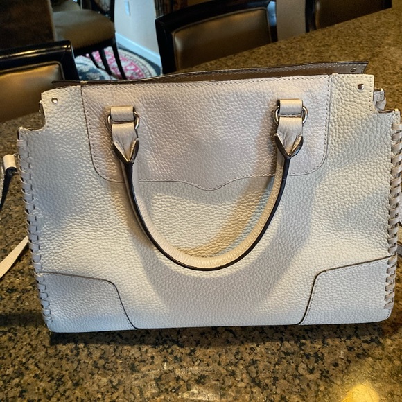 Rebecca Minkoff Pebble Grey Structured Handbag - Picture 7 of 7